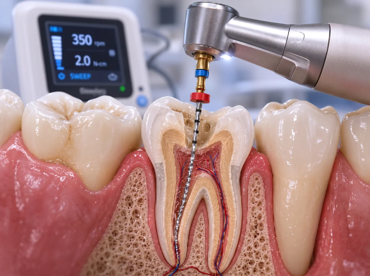 Instrumentación mecanizada para endodoncia